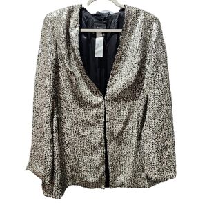 Akris Sequin Cocktail Jacket 16